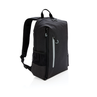 Рюкзак для ноутбука Lima 15" с RFID защитой и разъемом USB, черный